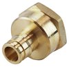 Apollo Expansion Pex 1/2 in. Brass PEX-A Barb x 3/4 FNPT Reducing Female Adapter EPXFA1234